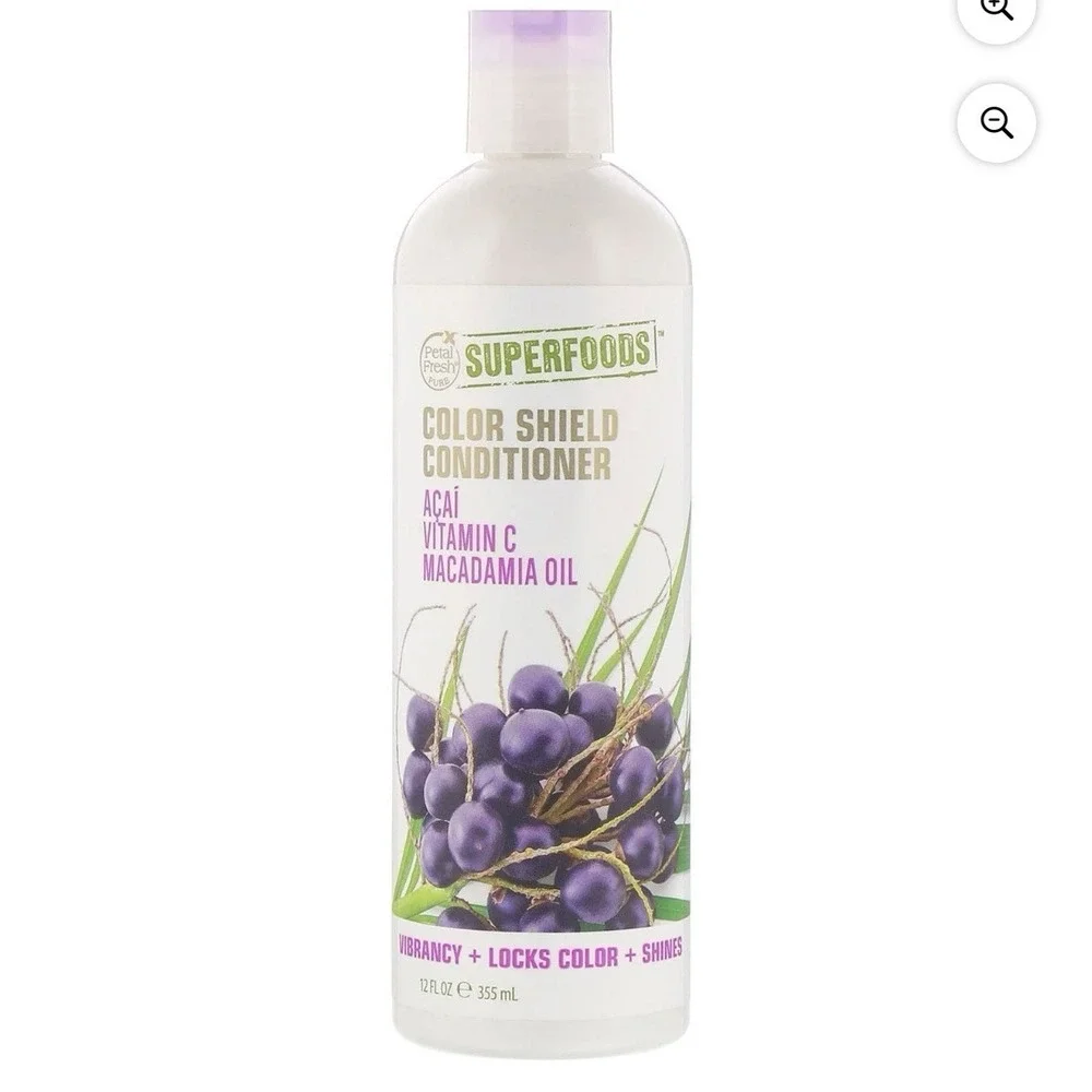 2x Petal Fresh Pure 12 Fl. Oz. SuperFoods For‎ Hair Color Shield Conditioner
